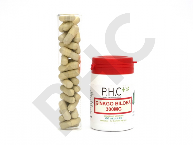 Ginkgo biloba PHC memoire concentration