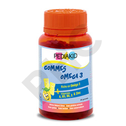 Gommes oursons omega 3