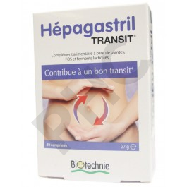HEPAGASTRIL TRANSIT, 40 comprimés 