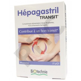 HEPAGASTRIL TRANSIT, 40 comprimés