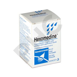 Hexomedine 1,5 pour mille 45 ml