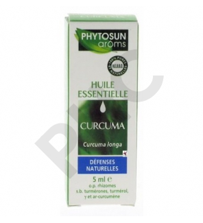 Huile essentielle de CURCUMA (Curcuma longa), 5ml