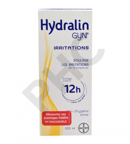 Hydralin gyn solution hygiène intime 200ml