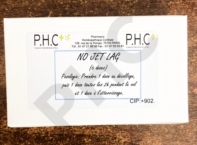 Kit Homéopathique - No Jet Lag