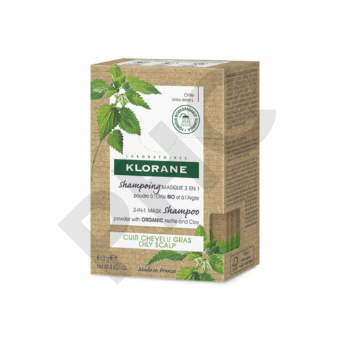 La poudre lavante 2 en 1 de Klorane va nettoyer et purifier votre cuir chevelu.