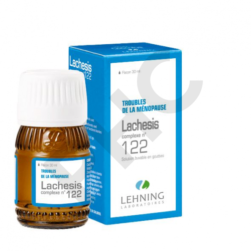 LACHESIS COMPLEXE LEHNING N°122 GOUTTES