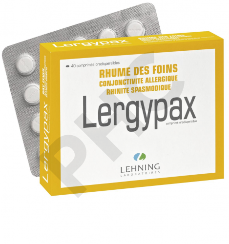 LERGYPAX Lehning comprimés orodispersibles