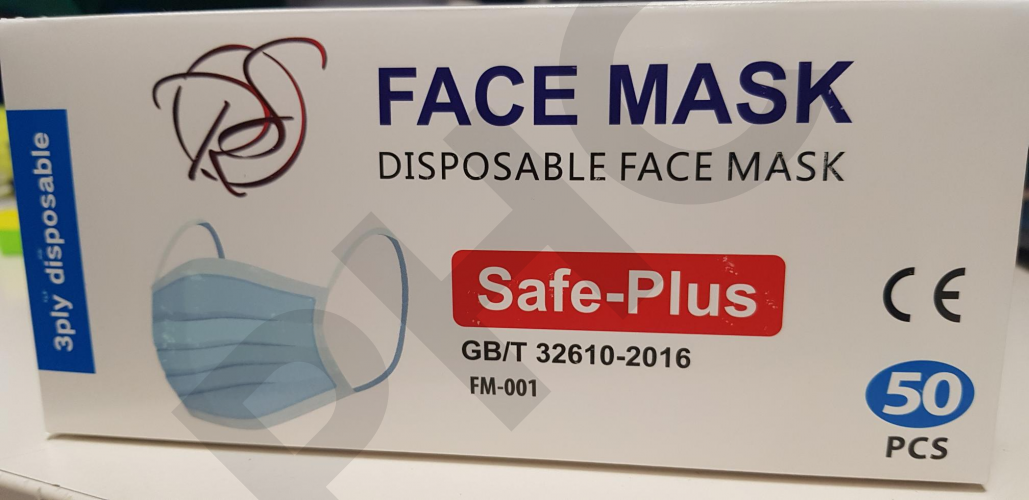 Masque chirurgical - norme CE - 0.49 centime l'unité