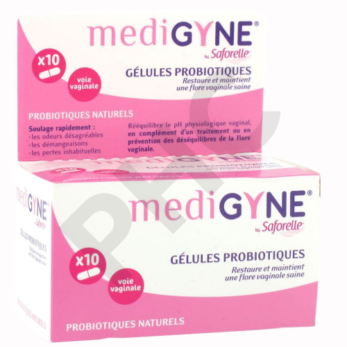 MEDIGYNE  10 gélules vaginales