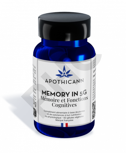 Memory in 5G - Mémoire et concentration - Apothicann