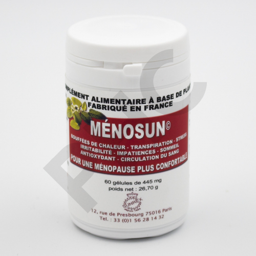 MENOSUN (ex MENOESTRO), 60 gélules