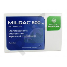 MILDAC  600 mg ( millepertuis)