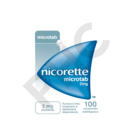 NICORETTE MICROTAB 2mg comprimés sublingaux