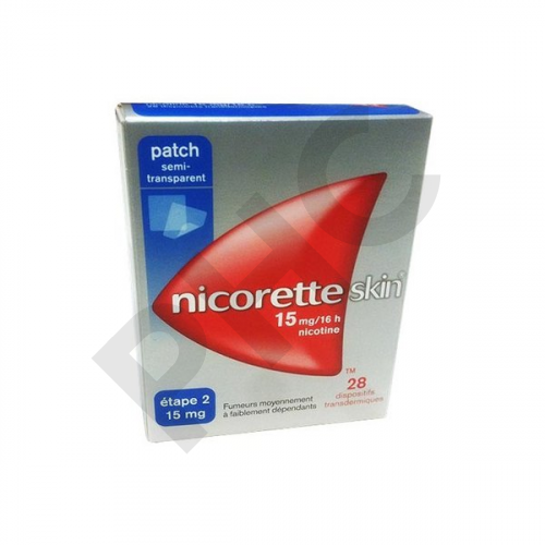 NICORETTESKIN 15mg 16h/etape 2