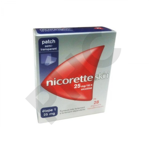 NICORETTESKIN 25mg 16h/etape 1