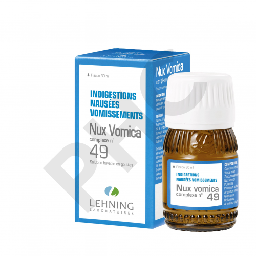 NUX VOMICA COMPLEXE LEHNING N°49 GOUTTES