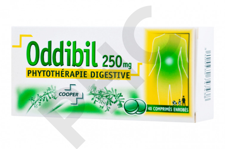 ODDIBIL 250 mg comprimés 