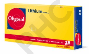Oligosol Lithium 28amp 2 ml