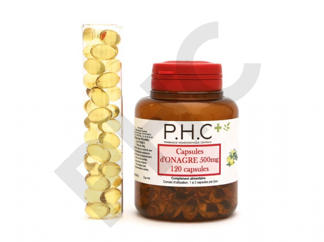 Onagre (Huile d’Onagre) PHC 500 mg