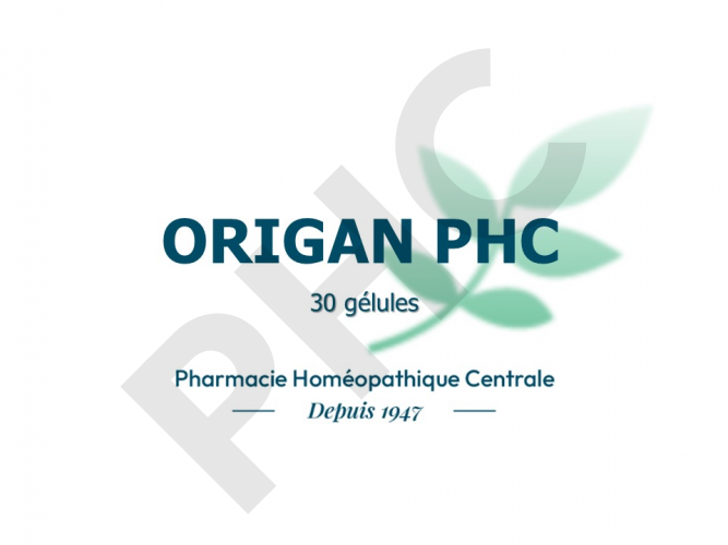 ORIGAN PHC - gélules d'huile essentielle