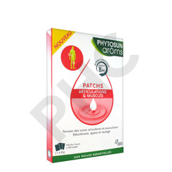 Patch huiles essentielles - articulation et muscles - 3 patch