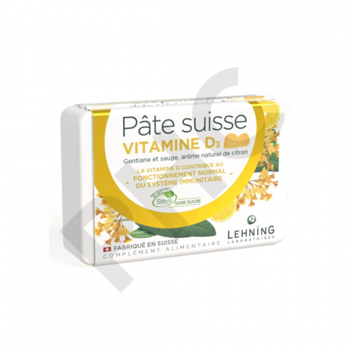 Pâte Suisse Vitamine D3 - Lehning