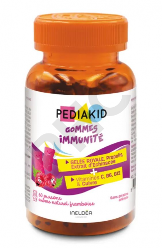 Pediakid gomme immunité - 3 ans et plus - sans gluten, sans lactose et sans gélatine