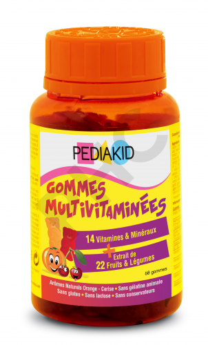 PEDIAKID Gommes multivitaminées