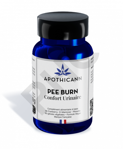 Pee Burn confort urinaire 60 gélules Apothicann