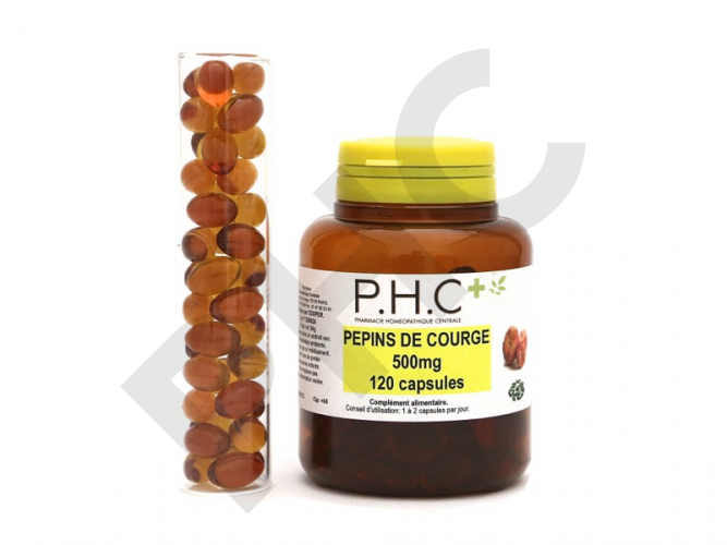 pépins de courge PHC hypertrophie prostate (