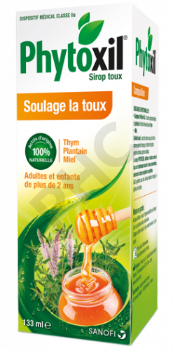 Sirop contre la toux Phytoxil sans sucre - A base de plantes