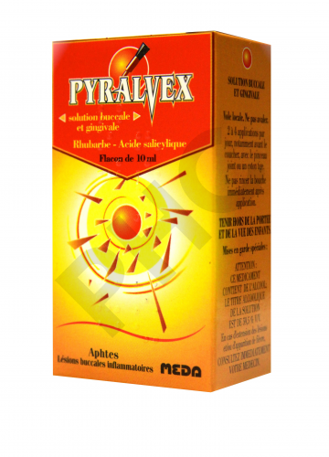 PYRALVEX SOLUTION BUCCALE ET GENGIVALE