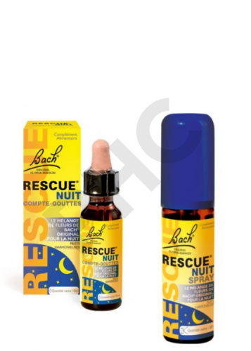 Rescue Nuit Spray 20 ml - Fleurs de Bach Original