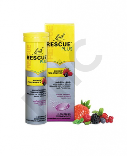 Rescue Plus Energie comprimés effervescents - fleurs de bach original