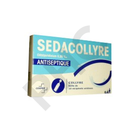 SEDACOLLYRE 0.25% pour 1000