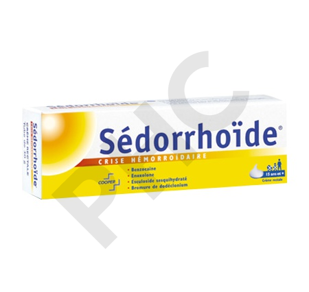 SEDORRHOIDE CRISE HEMORROIDAIRE