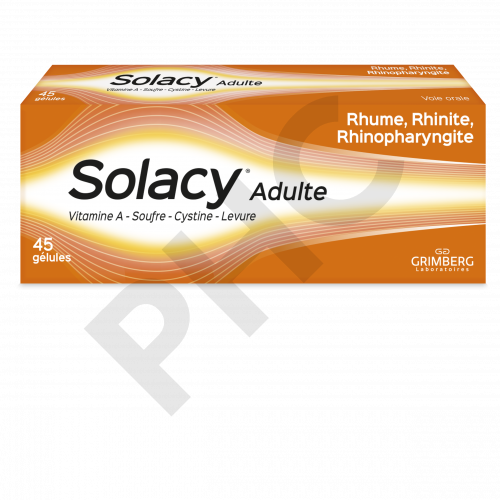 SOLACY ADULTE (45 gélules)