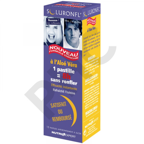 SOLU RONFL 2 tubes de 15 pastilles