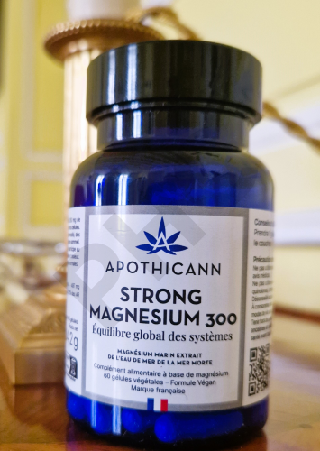 Strong Magnésium - Magnésium marin extrait de la mer morte - Apothicann
