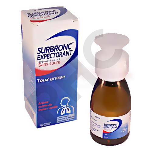 SURBRONC EXPECTORANT AMBROXOL sans sucre