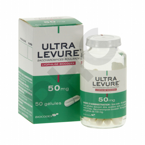 ULTRA-LEVURE, 50 gélules 50mg BEA