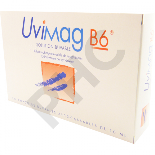 UVIMAG B6, 20 ampoules