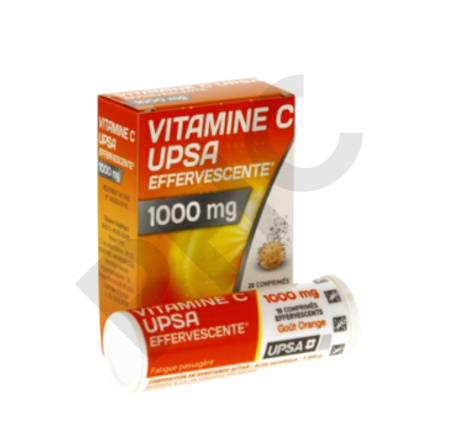 VITAMINE C 1g comprimés effervescents