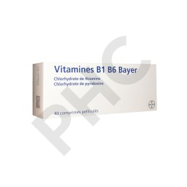 VITAMINES B1-B6, 40 comprimés